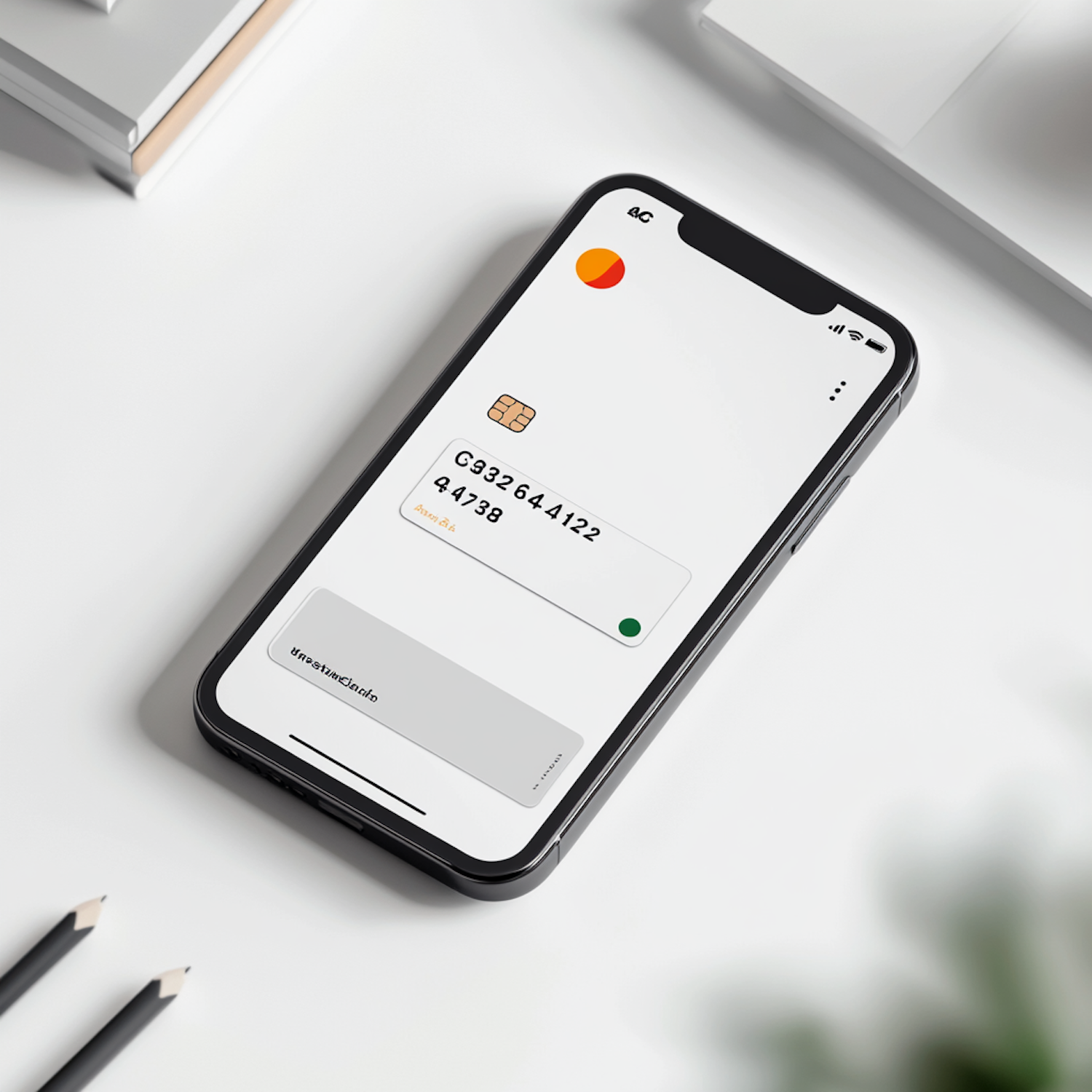 Sending money on a phone