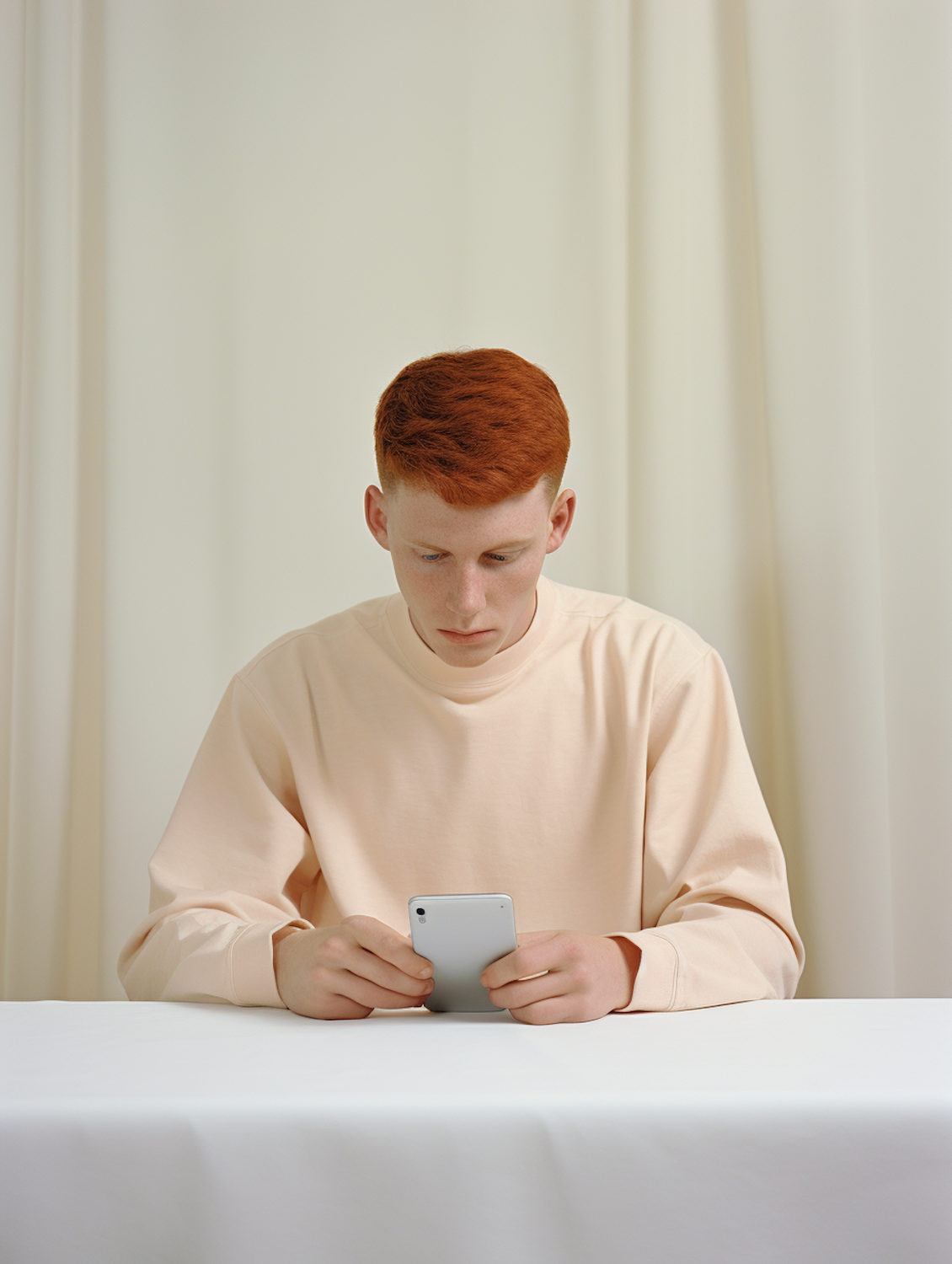 Someone scrolling a short-video feed on a phone